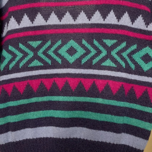 Vintage Basler Geometric Cardigan Sweater Size 40 - Picture 5 of 7